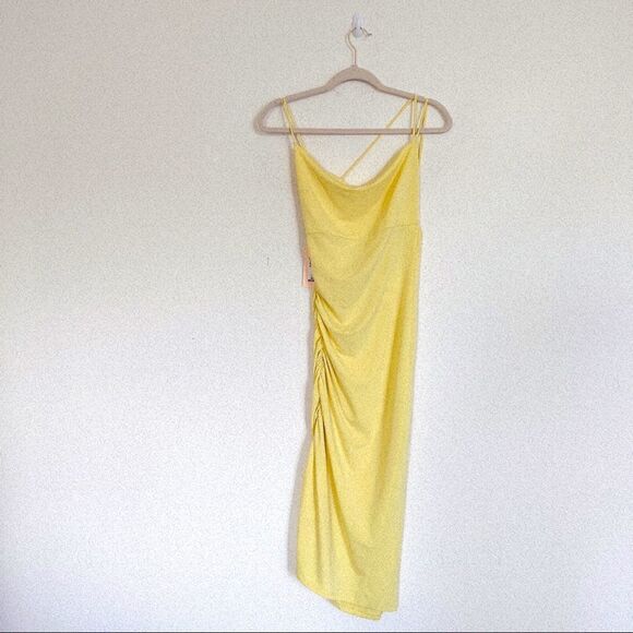 THE ANDAMANE Irina draped midi dress size 40 - Picture 7 of 12